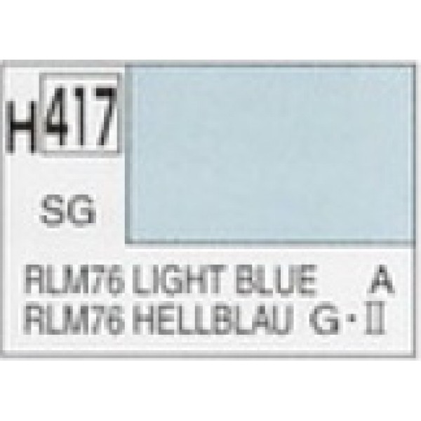 χρωματα μοντελισμου - SEMI GLOSS RLM76 LIGHT BLUE LUFTWAFFE AIRCRAFT SATIN