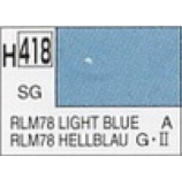 χρωματα μοντελισμου - SEMI GLOSS RLM78 LIGHT BLUE  LUFTWAFFE AIRCRAFT SATIN