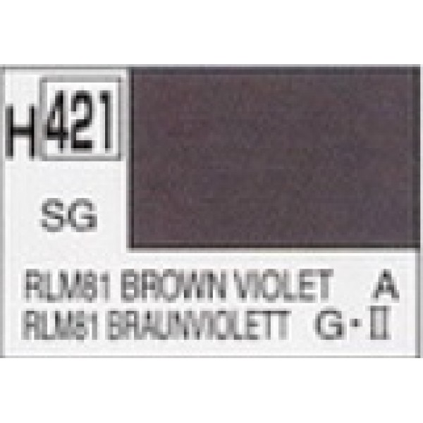 χρωματα μοντελισμου - SEMI GLOSS RLM81 BROWN VIOLET LUFTWAFFE AIRCRAFT SATIN