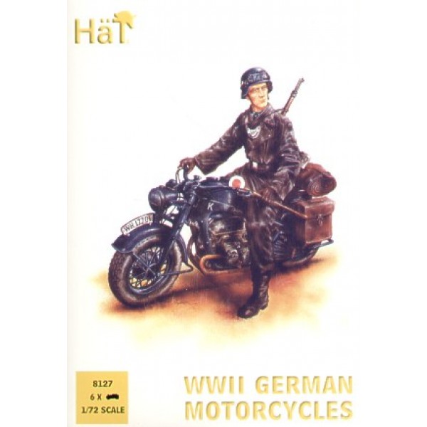 συναρμολογουμενες φιγουρες - συναρμολογουμενα μοντελα - 1/72 WWII GERMAN MOTORCYCLES (ZUNDAPP) ΦΙΓΟΥΡΕΣ  1/72