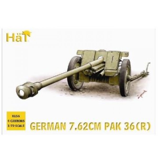 συναρμολογουμενες φιγουρες - συναρμολογουμενα μοντελα - 1/72 WWII GERMAN 7.62cm PAK36(R) ANTI-TANK GUN ΦΙΓΟΥΡΕΣ  1/72