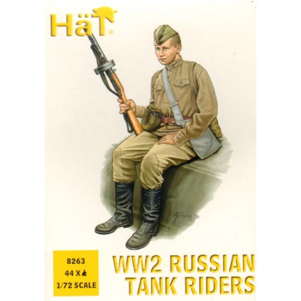 συναρμολογουμενες φιγουρες - συναρμολογουμενα μοντελα - 1/72 WWII RUSSIAN TANK RIDERS ΦΙΓΟΥΡΕΣ  1/72