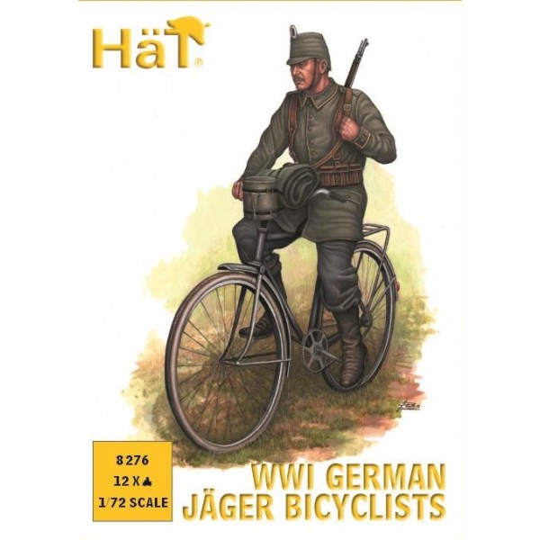 συναρμολογουμενες φιγουρες - συναρμολογουμενα μοντελα - 1/72 WWI GERMAN JAGER BICYCLISTS ΦΙΓΟΥΡΕΣ  1/72