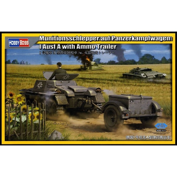 συναρμολογουμενα στραιτωτικα αξεσοιυαρ - συναρμολογουμενα στραιτωτικα οπλα - συναρμολογουμενα στραιτωτικα οχηματα - συναρμολογουμενα μοντελα - 1/35 Munitionsschlepper Auf Panzerkampfwagen I w/ Ammo Trailer ΣΤΡΑΤΙΩΤΙΚΑ ΟΧΗΜΑΤΑ 1/35