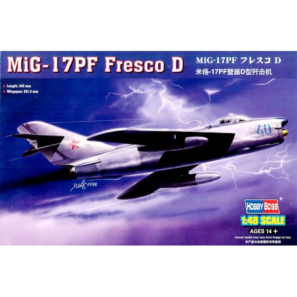 συναρμολογουμενα μοντελα αεροπλανων - συναρμολογουμενα μοντελα - 1/48 MiG-17PF FRESCO D ΑΕΡΟΠΛΑΝΑ