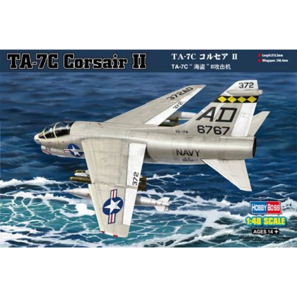 συναρμολογουμενα μοντελα αεροπλανων - συναρμολογουμενα μοντελα - 1/48 VOUGHT TA-7C CORSAIR II ΠΛΑΣΤΙΚΑ ΚΙΤ ΑΕΡΟΠΛΑΝΩΝ 1/48