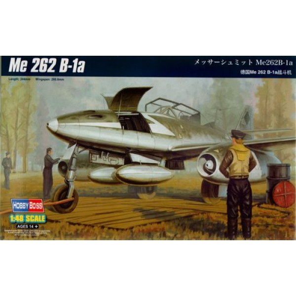 συναρμολογουμενα μοντελα αεροπλανων - συναρμολογουμενα μοντελα - 1/48 MESSERSCHMITT Me 262B-1a ΠΛΑΣΤΙΚΑ ΚΙΤ ΑΕΡΟΠΛΑΝΩΝ 1/48
