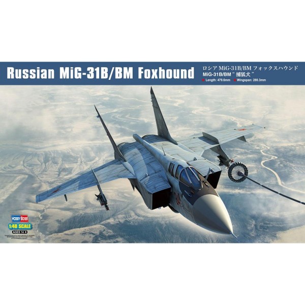 συναρμολογουμενα μοντελα αεροπλανων - συναρμολογουμενα μοντελα - 1/48 RUSSIAN MiG-31B/BM Foxhound ΑΕΡΟΠΛΑΝΑ