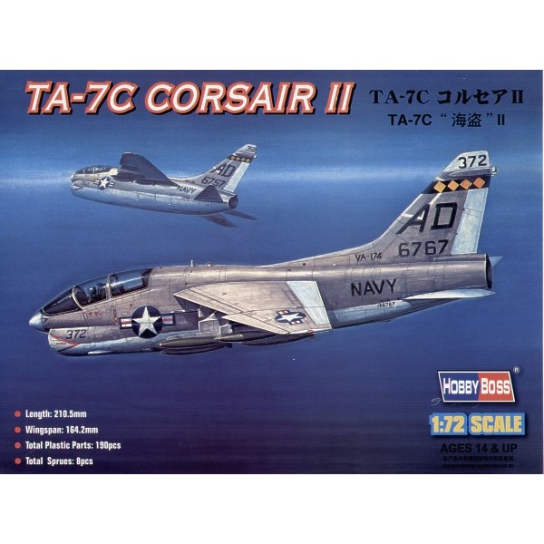 συναρμολογουμενα μοντελα αεροπλανων - συναρμολογουμενα μοντελα - 1/72 TA-7C TWO SEATER CORSAIR II ΠΛΑΣΤΙΚΑ ΚΙΤ ΑΕΡΟΠΛΑΝΩΝ 1/72