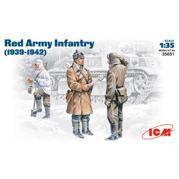 συναρμολογουμενες φιγουρες - συναρμολογουμενα μοντελα - 1/35 RED ARMY INFANTRY (1939-1942) ΦΙΓΟΥΡΕΣ  1/35