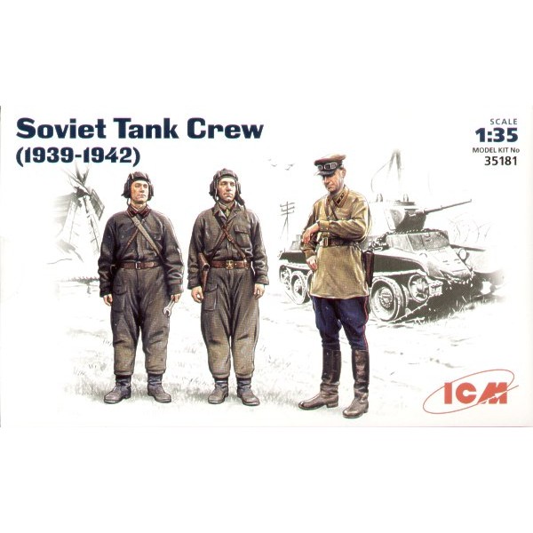 συναρμολογουμενες φιγουρες - συναρμολογουμενα μοντελα - 1/35 SOVIET TANK CREW 1939-42 ΦΙΓΟΥΡΕΣ  1/35