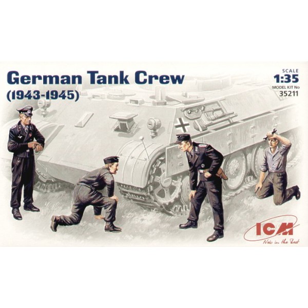 συναρμολογουμενες φιγουρες - συναρμολογουμενα μοντελα - 1/35 GERMAN TANK CREW 1943-45 ΦΙΓΟΥΡΕΣ  1/35