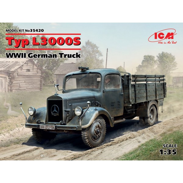 συναρμολογουμενα στραιτωτικα αξεσοιυαρ - συναρμολογουμενα στραιτωτικα οπλα - συναρμολογουμενα στραιτωτικα οχηματα - συναρμολογουμενα μοντελα - 1/35 Typ L3000S WWII German Truck ΣΤΡΑΤΙΩΤΙΚΑ ΟΧΗΜΑΤΑ 1/35