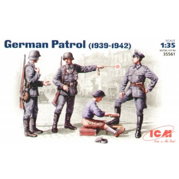 συναρμολογουμενες φιγουρες - συναρμολογουμενα μοντελα - 1/35 GERMAN PATROL 1939-42 ΦΙΓΟΥΡΕΣ  1/35