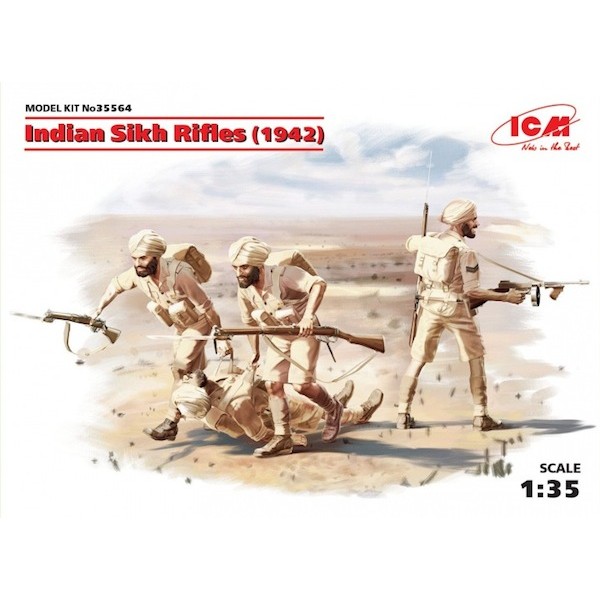 συναρμολογουμενες φιγουρες - συναρμολογουμενα μοντελα - 1/35 INDIAN SIKH RIFLES (1942) ΦΙΓΟΥΡΕΣ  1/35