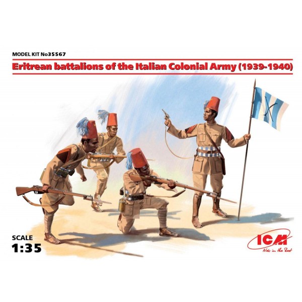 συναρμολογουμενες φιγουρες - συναρμολογουμενα μοντελα - 1/35ERITREAN BATTALIONS OF THE ITALIAN COLONIAL ARMY (1939-1940) ΦΙΓΟΥΡΕΣ  1/35