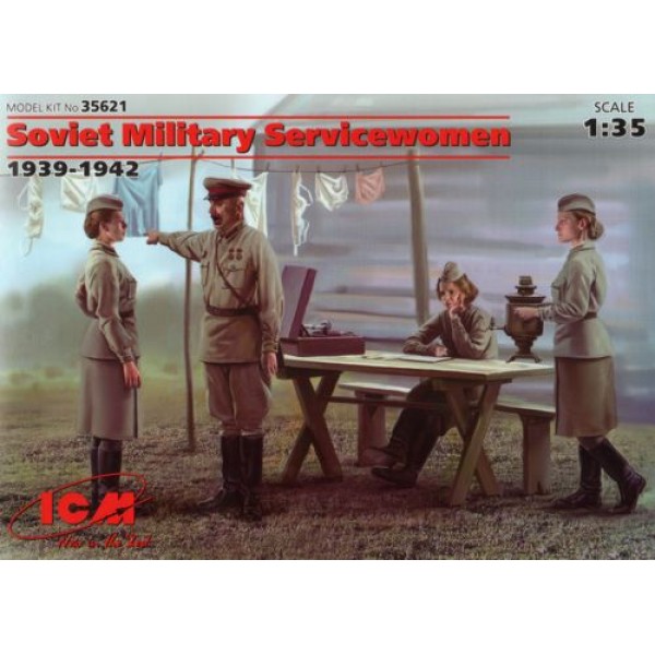 συναρμολογουμενες φιγουρες - συναρμολογουμενα μοντελα - 1/35 SOVIET MILITARY SERVICEWOMEN 1939-1942 ΦΙΓΟΥΡΕΣ  1/35