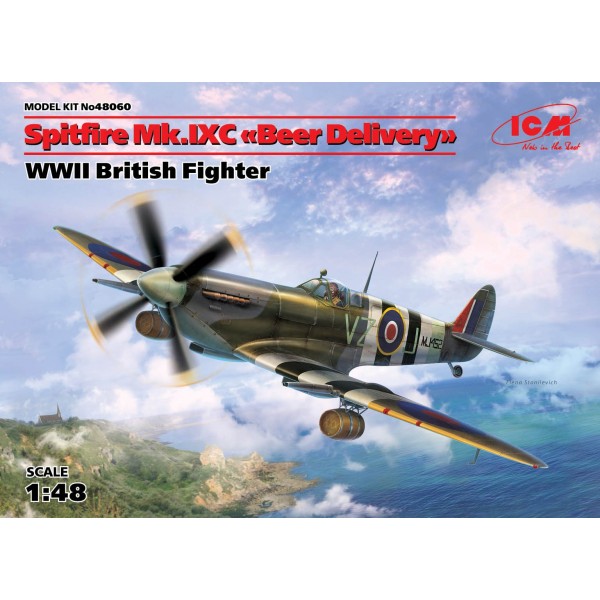 συναρμολογουμενα μοντελα αεροπλανων - συναρμολογουμενα μοντελα - 1/48 SPITFIRE Mk.IXC 'BEER DELIVERY' WWII BRITISH FIGHTER ΑΕΡΟΠΛΑΝΑ