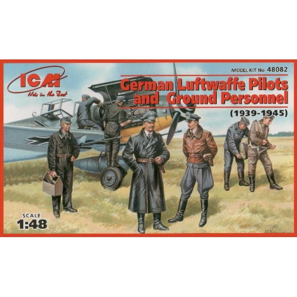 συναρμολογουμενες φιγουρες - συναρμολογουμενα μοντελα - 1/48 GERMAN LUFTWAFFE PILOTS and GROUND PERSONNEL (1939-1945) ΦΙΓΟΥΡΕΣ  1/48