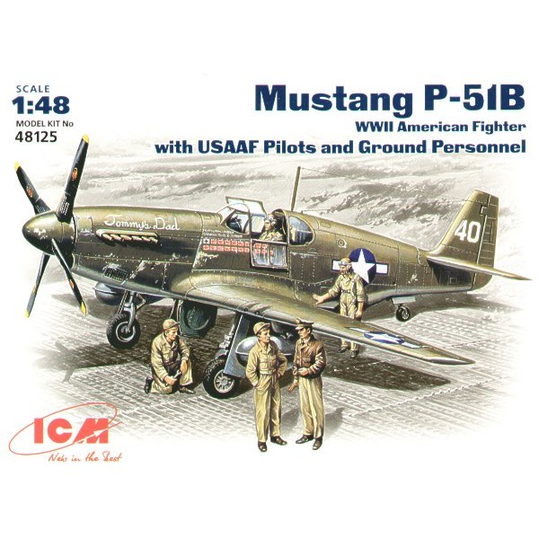 συναρμολογουμενα μοντελα αεροπλανων - συναρμολογουμενα μοντελα - 1/48 MUSTANG P-51B ΑΕΡΟΠΛΑΝΑ