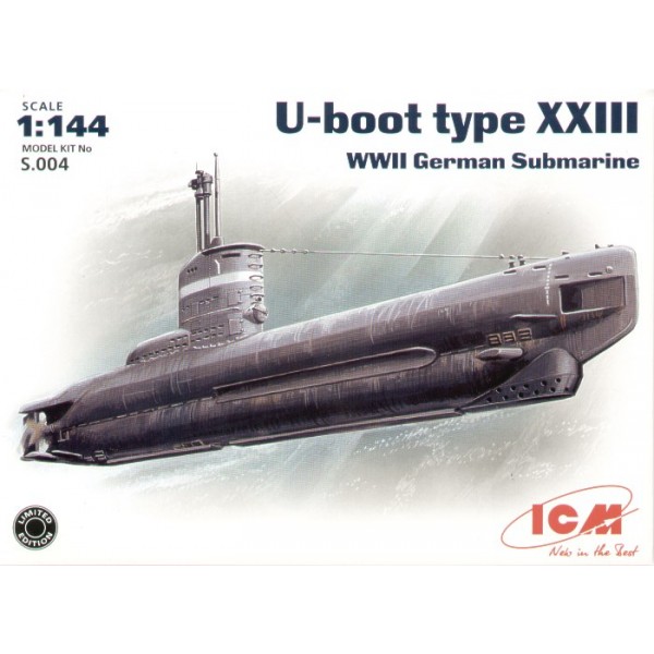 συναρμολογουμενα υποβρυχια - συναρμολογουμενα μοντελα - 1/144 U-BOOT type 23 ΥΠΟΒΡΥΧΙΑ