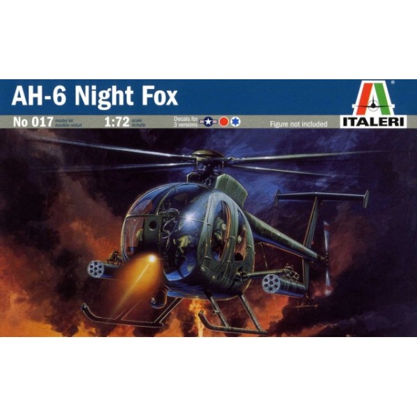 συναρμολογουμενα ελικοπτερα - συναρμολογουμενα μοντελα - 1/72 AH-6 NIGHT FOX ΕΛΙΚΟΠΤΕΡΑ