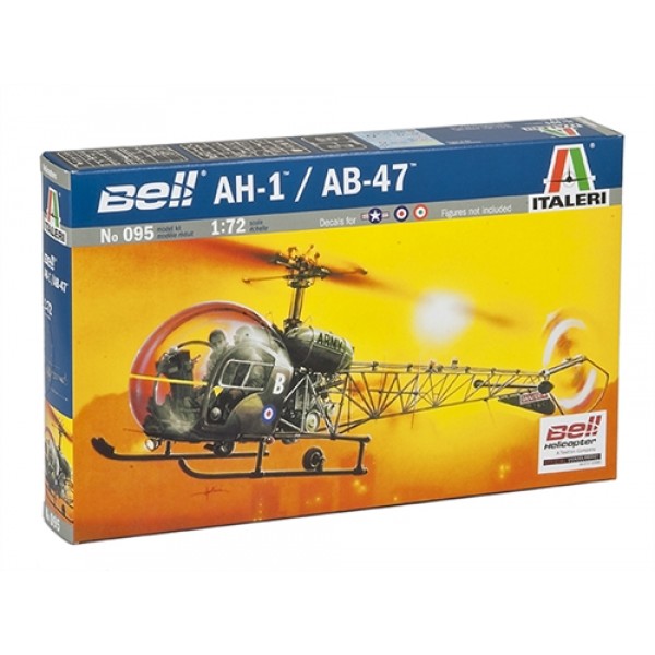 συναρμολογουμενα ελικοπτερα - συναρμολογουμενα μοντελα - 1/72 BELL AH-1/ AB-47 ΕΛΙΚΟΠΤΕΡΑ 1/72