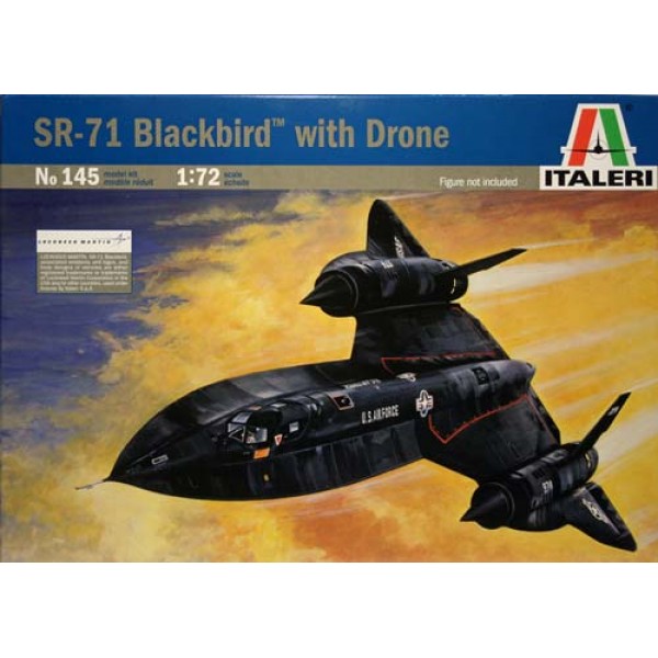 συναρμολογουμενα μοντελα αεροπλανων - συναρμολογουμενα μοντελα - 1/72 SR-71 BLACKBIRD WITH DRONE ΑΕΡΟΠΛΑΝΑ