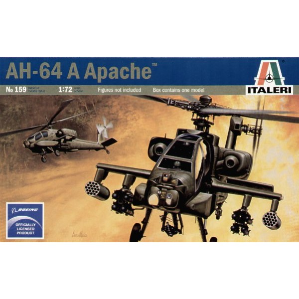 συναρμολογουμενα ελικοπτερα - συναρμολογουμενα μοντελα - 1/72 AH-64A APACHE ΕΛΙΚΟΠΤΕΡΑ