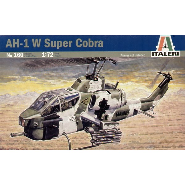 συναρμολογουμενα ελικοπτερα - συναρμολογουμενα μοντελα - 1/72 AH-1 W SUPER COBRA ΕΛΙΚΟΠΤΕΡΑ 1/72