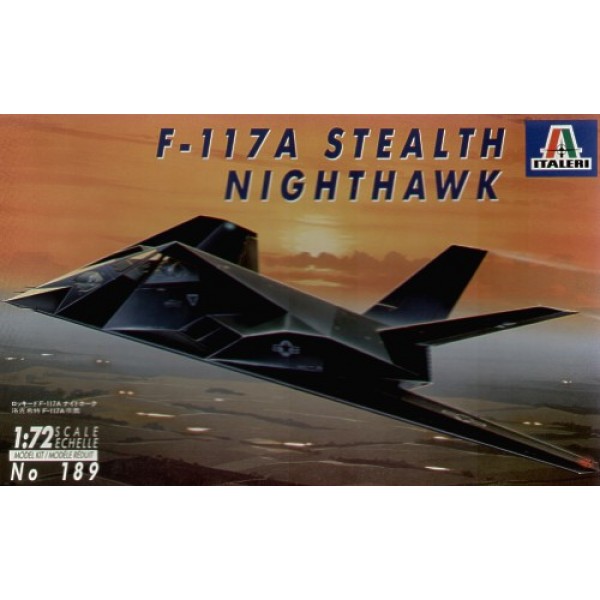 συναρμολογουμενα μοντελα αεροπλανων - συναρμολογουμενα μοντελα - 1/72 F-117 NIGHTHAWK ΑΕΡΟΠΛΑΝΑ