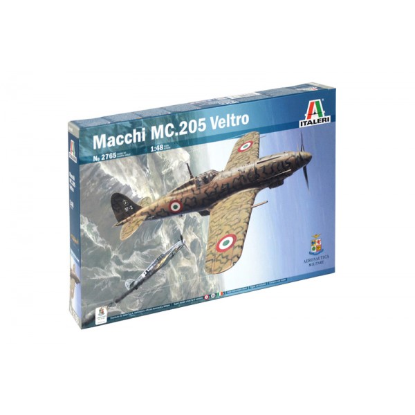 συναρμολογουμενα μοντελα αεροπλανων - συναρμολογουμενα μοντελα - 1/48 MACCHI MC.205 VELTRO ΑΕΡΟΠΛΑΝΑ