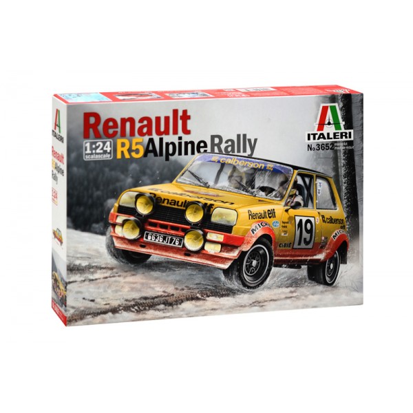 συναρμολογουμενα πολιτικα οχηματα - συναρμολογουμενα μοντελα - 1/24 RENAULT R5 Alpine Rally ΟΧΗΜΑΤΑ