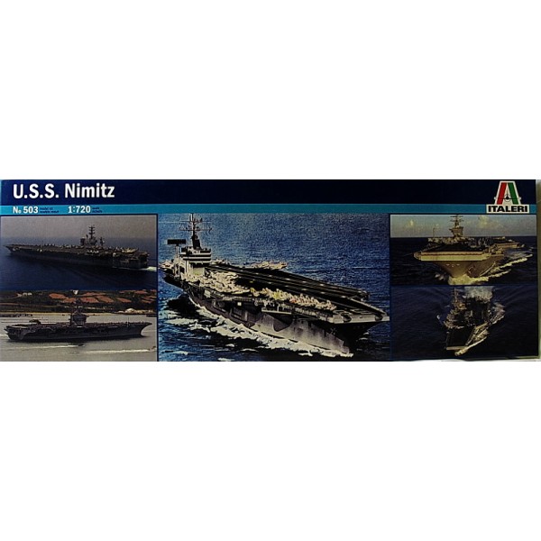 συναρμολογουμενα πλοια - συναρμολογουμενα μοντελα - 1/720 USS NIMITZ ΠΛΟΙΑ