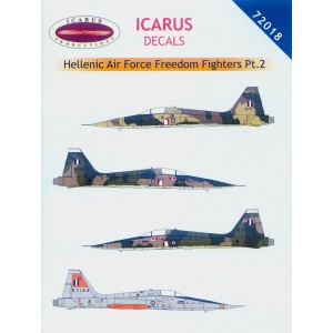 72018 1/72 HELLENICAIR FORCE FREEDOM FIGHTERS Pt.2
