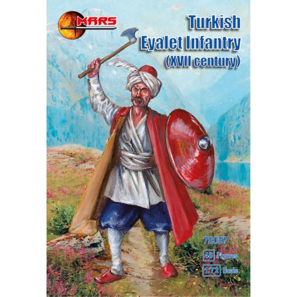 συναρμολογουμενες φιγουρες - συναρμολογουμενα μοντελα - 1/72 TURKISH EYALET INFANTRY (XVII CENTURY) ΦΙΓΟΥΡΕΣ  1/72