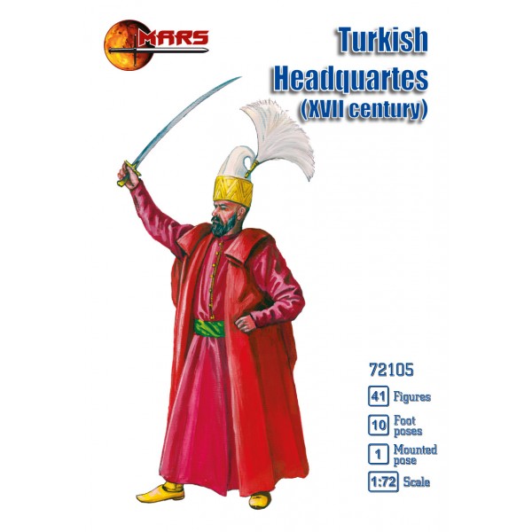 συναρμολογουμενες φιγουρες - συναρμολογουμενα μοντελα - 1/72 TURKISH HEADQUARTERS (XVII century) ΦΙΓΟΥΡΕΣ  1/72