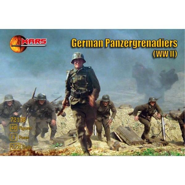 συναρμολογουμενες φιγουρες - συναρμολογουμενα μοντελα - 1/72 GERMAN PANZERGRENADIERS (WWII) ΦΙΓΟΥΡΕΣ  1/72