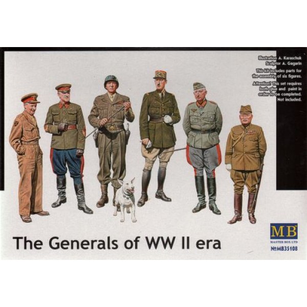 συναρμολογουμενες φιγουρες - συναρμολογουμενα μοντελα - 1/35 THE GENERALS OF WWII ERA ΦΙΓΟΥΡΕΣ  1/35