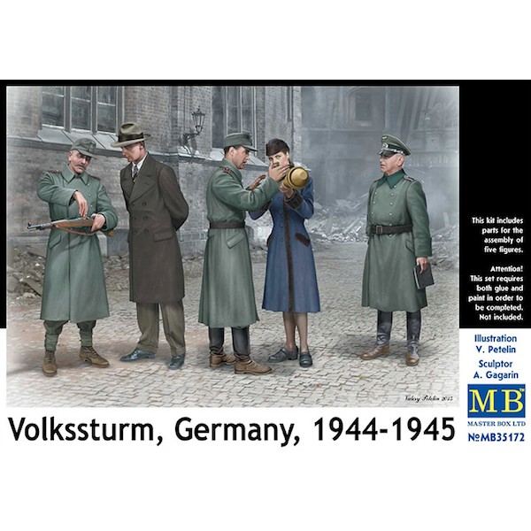 συναρμολογουμενες φιγουρες - συναρμολογουμενα μοντελα - 1/35 VOLKSSTRUM, GERMANY, 1944-1945 ΦΙΓΟΥΡΕΣ  1/35