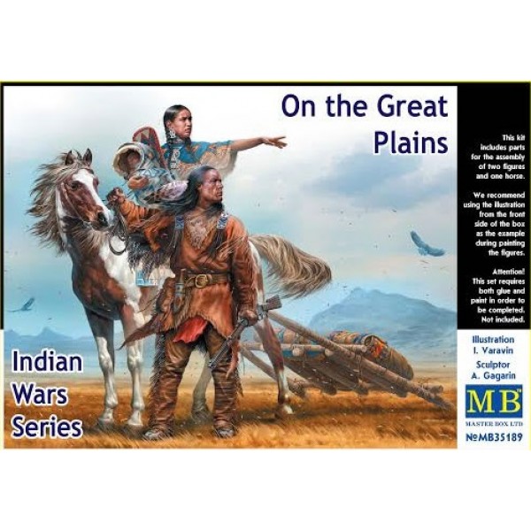 συναρμολογουμενες φιγουρες - συναρμολογουμενα μοντελα - 1/35 ON THE GREAT PLAINS  Indian Wars Series ΦΙΓΟΥΡΕΣ  1/35