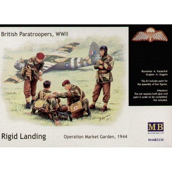 συναρμολογουμενες φιγουρες - συναρμολογουμενα μοντελα - 1/35 BRITISH PARATROOPERS WWII (II) ΦΙΓΟΥΡΕΣ  1/35