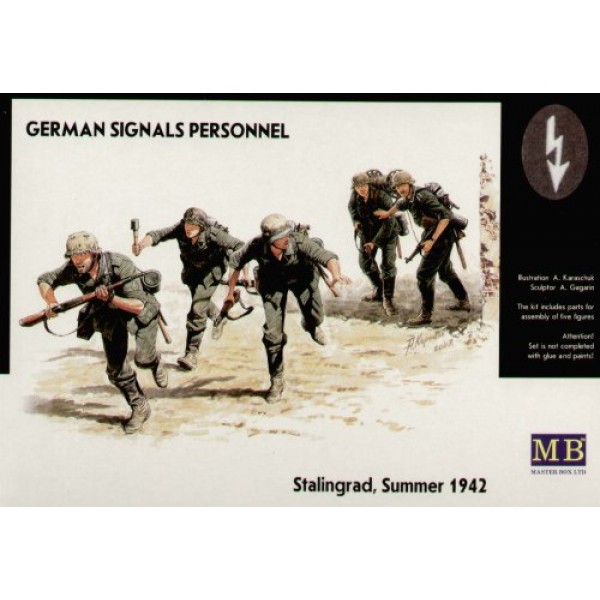 συναρμολογουμενες φιγουρες - συναρμολογουμενα μοντελα - 1/35 GERMAN SIGNAL PERSONNEL STALINGRAD, SUMMER 1942 ΦΙΓΟΥΡΕΣ