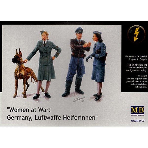 συναρμολογουμενες φιγουρες - συναρμολογουμενα μοντελα - 1/35 WOMEN AT WAR LUFTWAFFE HELFERINNEN ΦΙΓΟΥΡΕΣ  1/35