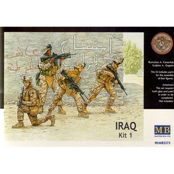 συναρμολογουμενες φιγουρες - συναρμολογουμενα μοντελα - 1/35 IRAQ EVENTS SET1 US MARINES ΦΙΓΟΥΡΕΣ  1/35