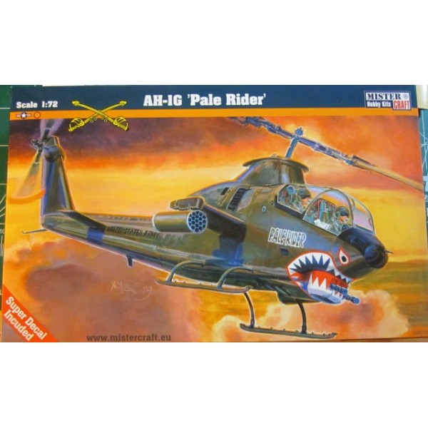 συναρμολογουμενα ελικοπτερα - συναρμολογουμενα μοντελα - 1/72 AH-1G ''PALE RIDER'' US ARMY ATTACK HELICOPTER ΕΛΙΚΟΠΤΕΡΑ
