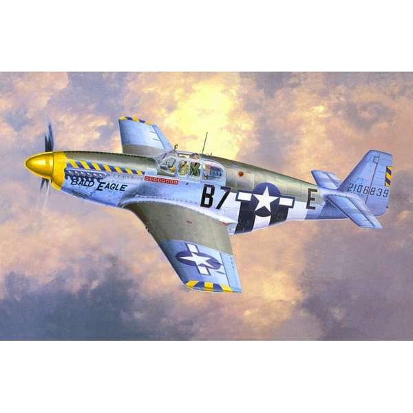 συναρμολογουμενα μοντελα αεροπλανων - συναρμολογουμενα μοντελα - 1/72 P-51B-15 ''BALD EAGLE'' USAF WWII FIGHTER ΑΕΡΟΠΛΑΝΑ