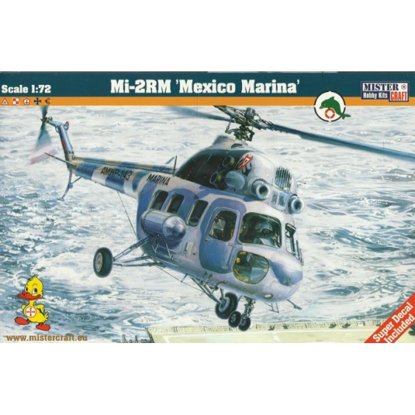 συναρμολογουμενα ελικοπτερα - συναρμολογουμενα μοντελα - 1/72 MiL Mi-2RM ''Mexico Marina'' SEA RESCUE HELICOPTER ΕΛΙΚΟΠΤΕΡΑ