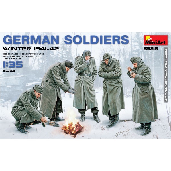 συναρμολογουμενες φιγουρες - συναρμολογουμενα μοντελα - 1/35 GERMAN SOLDIERS WINTER 1941-42 ΦΙΓΟΥΡΕΣ  1/35