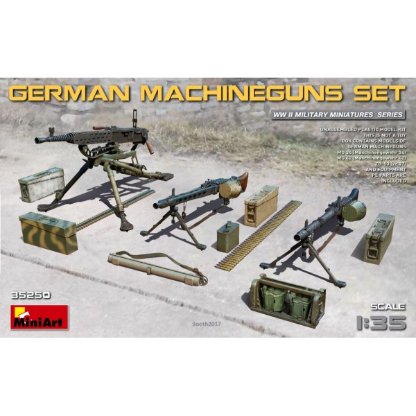 συναρμολογουμενες φιγουρες - συναρμολογουμενα στραιτωτικα αξεσοιυαρ - συναρμολογουμενα στραιτωτικα οπλα - συναρμολογουμενα στραιτωτικα οχηματα - συναρμολογουμενα μοντελα - 1/35 GERMAN MACHINEGUNS SET ΑΞΕΣΟΥΑΡ ΔΙΟΡΑΜΑΤΩΝ 1/35